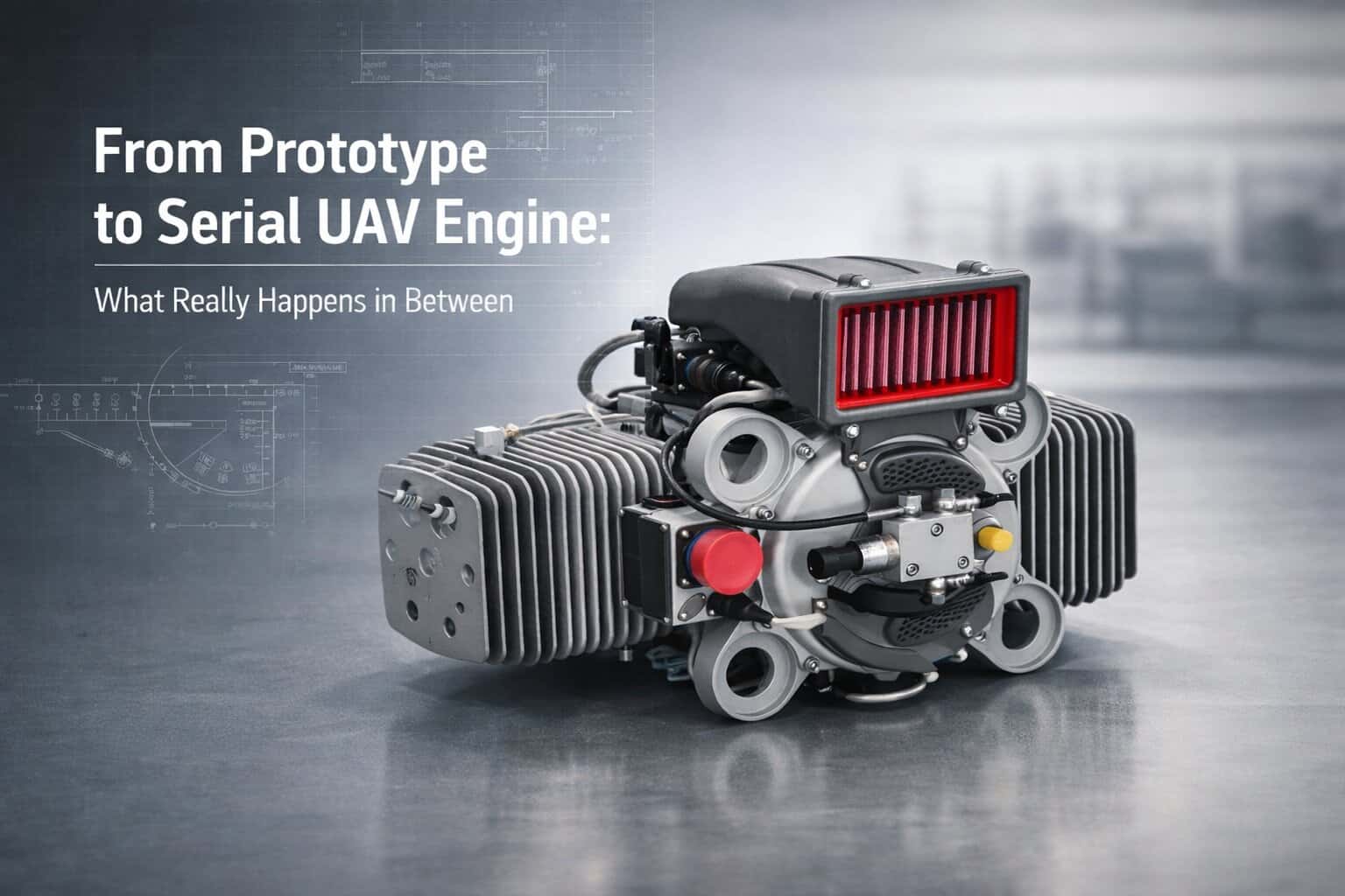 From Prototype to Serial UAV Engine: What Happens in Between
